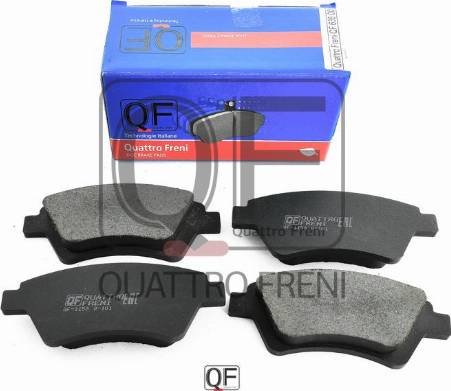 Quattro Freni QF63500 - Тормозные колодки, дисковые, комплект autospares.lv