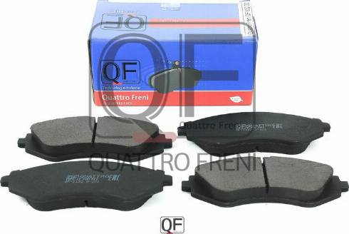Quattro Freni QF63200 - Тормозные колодки, дисковые, комплект autospares.lv