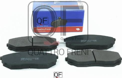 Quattro Freni QF63700 - Тормозные колодки, дисковые, комплект autospares.lv