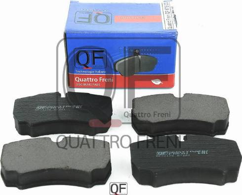 Quattro Freni QF67500 - Тормозные колодки, дисковые, комплект autospares.lv