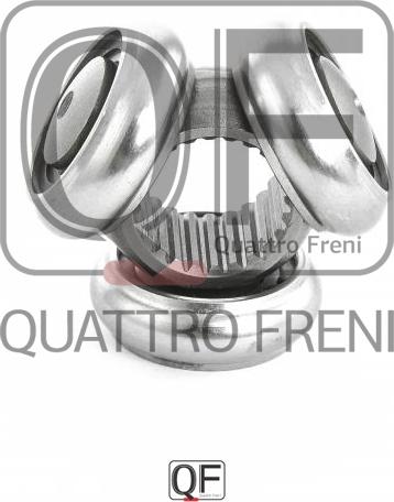 Quattro Freni QF00000094 - Трипоид, муфта с шипами, приводной вал autospares.lv