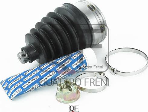 Quattro Freni QF00000051 - Трипоид, муфта с шипами, приводной вал autospares.lv