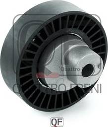 Quattro Freni QF00100106 - Ролик, поликлиновый ремень autospares.lv