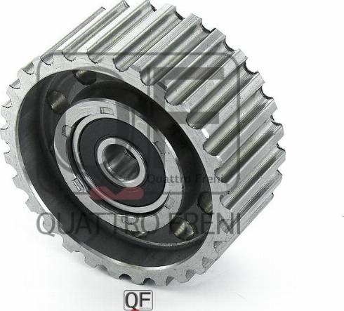 Quattro Freni QF00100182 - Направляющий ролик, зубчатый ремень ГРМ autospares.lv