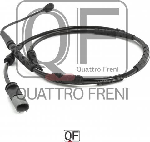 Quattro Freni QF00T01687 - Сигнализатор, износ тормозных колодок autospares.lv