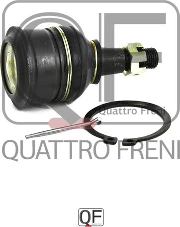 Quattro Freni QF00U00139 - Шаровая опора, несущий / направляющий шарнир autospares.lv