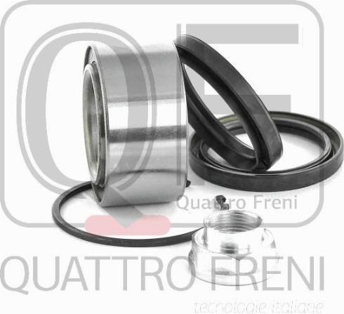 Quattro Freni QF00U00251 - Подшипник ступицы колеса, комплект autospares.lv