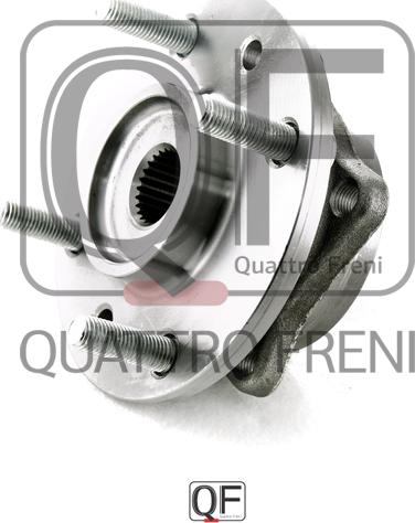 Quattro Freni QF10D00024 - Ступица колеса, поворотный кулак autospares.lv