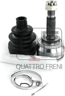 Quattro Freni QF11C00028 - Шарнирный комплект, ШРУС, приводной вал autospares.lv