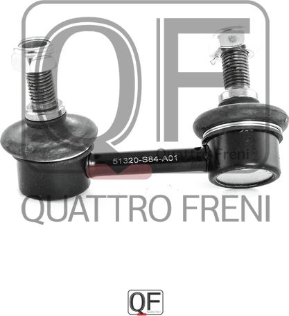 Quattro Freni QF13D00130 - Тяга / стойка, стабилизатор autospares.lv