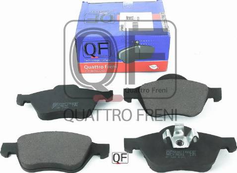 Quattro Freni QF89600 - Тормозные колодки, дисковые, комплект autospares.lv