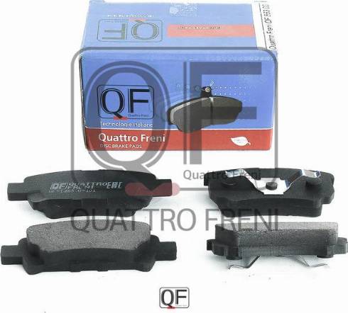 Quattro Freni QF86300 - Тормозные колодки, дисковые, комплект autospares.lv