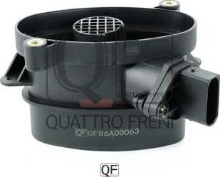 Quattro Freni QF86A00063 - Датчик потока, массы воздуха autospares.lv