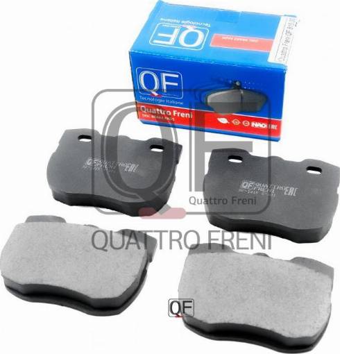 Quattro Freni QF81500 - Тормозные колодки, дисковые, комплект autospares.lv