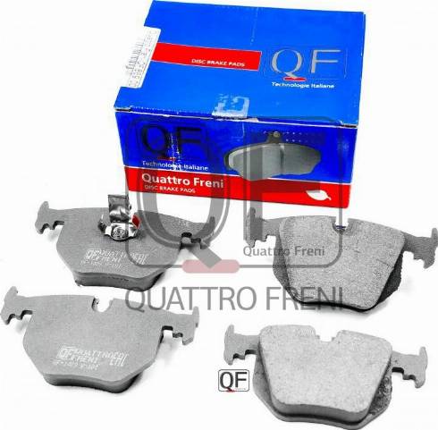 Quattro Freni QF88900 - Тормозные колодки, дисковые, комплект autospares.lv