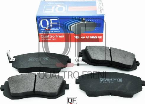 Quattro Freni QF88402 - Тормозные колодки, дисковые, комплект autospares.lv