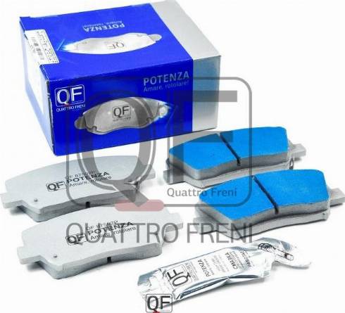 Quattro Freni QF87502P - Тормозные колодки, дисковые, комплект autospares.lv