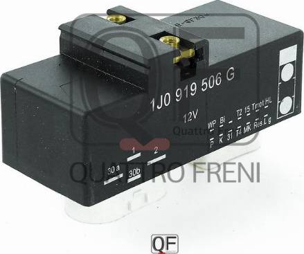 Quattro Freni QF25A00061 - Сопротивление, реле, вентилятор салона autospares.lv