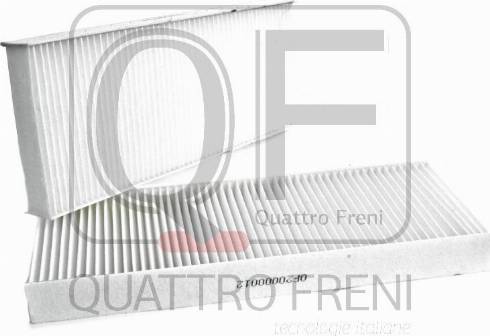 Quattro Freni QF20Q00012 - Фильтр воздуха в салоне autospares.lv