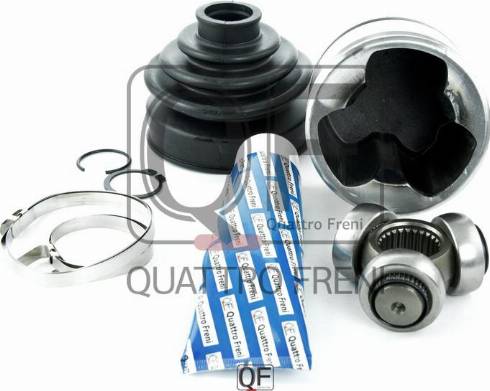 Quattro Freni QF21C00008 - Шарнирный комплект, ШРУС, приводной вал autospares.lv