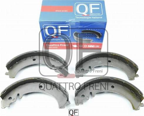 Quattro Freni QF21F20201 - Тормозные накладки, барабанный тормоз autospares.lv