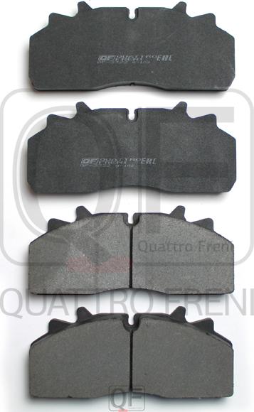 Quattro Freni QF70251 - Тормозные колодки, дисковые, комплект autospares.lv
