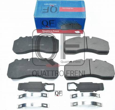 Quattro Freni QF70253 - Тормозные колодки, дисковые, комплект autospares.lv