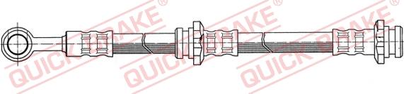 QUICK BRAKE 50.902 - Тормозной шланг autospares.lv