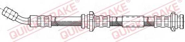 QUICK BRAKE 50.984 - Тормозной шланг autospares.lv