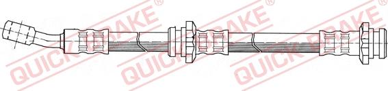 QUICK BRAKE 50.982 - Тормозной шланг autospares.lv