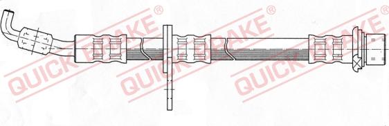 QUICK BRAKE 50.977 - Тормозной шланг autospares.lv