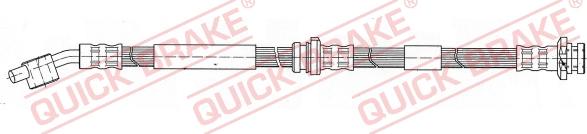 QUICK BRAKE 58.979 - Тормозной шланг autospares.lv