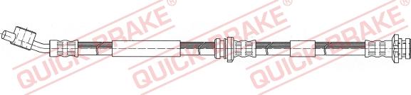 QUICK BRAKE 58.970 - Тормозной шланг autospares.lv