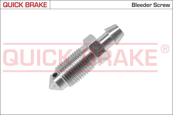 QUICK BRAKE 0017 - Болт воздушного клапана / вентиль autospares.lv