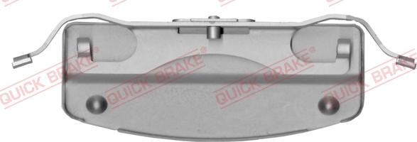 QUICK BRAKE 109-0041R-1 - Комплектующие для колодок дискового тормоза autospares.lv