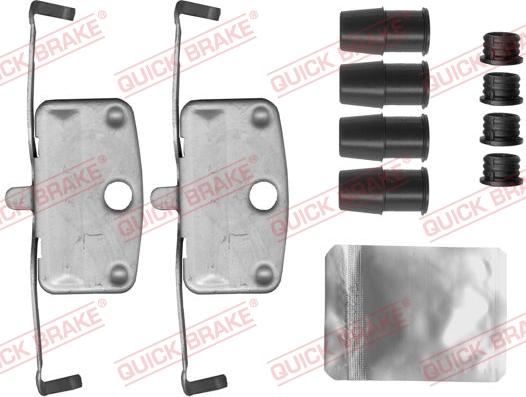 QUICK BRAKE 1091882 - Комплектующие для колодок дискового тормоза autospares.lv