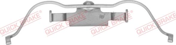 QUICK BRAKE 109-1790R-1 - Комплектующие для колодок дискового тормоза autospares.lv