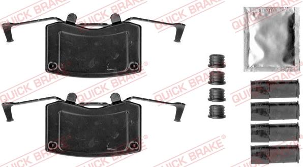 QUICK BRAKE 1091787 - Комплектующие для колодок дискового тормоза autospares.lv