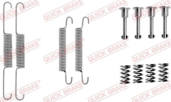 QUICK BRAKE 1050826 - Комплектующие, стояночная тормозная система autospares.lv