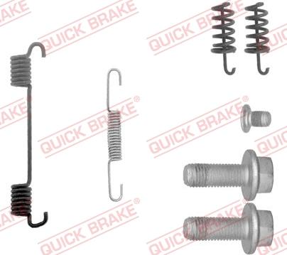 QUICK BRAKE 105-0878-1 - Комплектующие, стояночная тормозная система autospares.lv