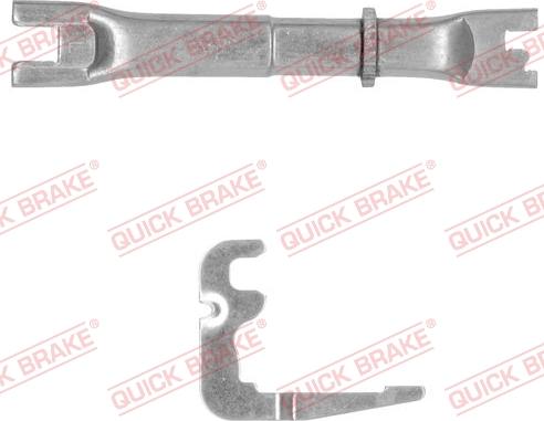 QUICK BRAKE 10153005-1L - Комплект регулятора, барабанный тормозной механизм autospares.lv