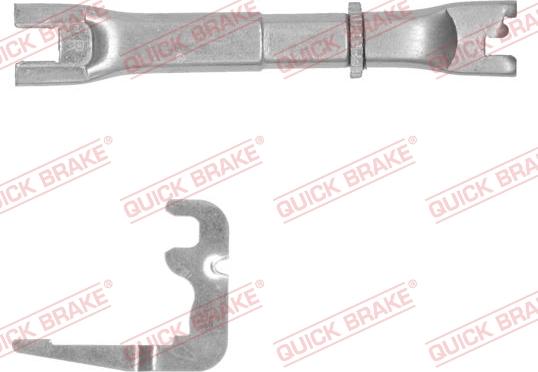 QUICK BRAKE 10153005-1R - Комплект регулятора, барабанный тормозной механизм autospares.lv