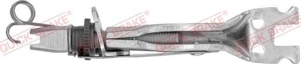 QUICK BRAKE 10153001-1L - Комплект регулятора, барабанный тормозной механизм autospares.lv