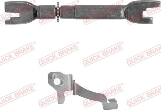 QUICK BRAKE 10853009-1L - Комплект регулятора, барабанный тормозной механизм autospares.lv