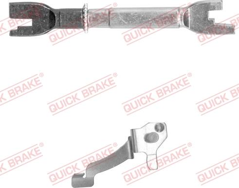 QUICK BRAKE 10853009-1R - Комплект регулятора, барабанный тормозной механизм autospares.lv