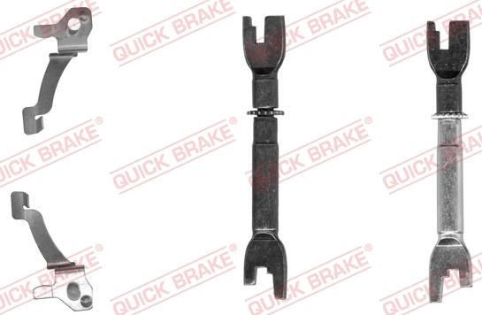 QUICK BRAKE 108 53 009 - Комплект регулятора, барабанный тормозной механизм autospares.lv