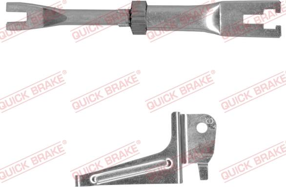 QUICK BRAKE 10853008-1L - Комплект регулятора, барабанный тормозной механизм autospares.lv