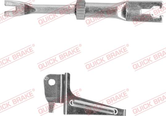 QUICK BRAKE 10853008-1R - Комплект регулятора, барабанный тормозной механизм autospares.lv