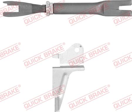 QUICK BRAKE 10853014-1L - Комплект регулятора, барабанный тормозной механизм autospares.lv