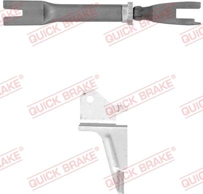 QUICK BRAKE 10853014-1R - Комплект регулятора, барабанный тормозной механизм autospares.lv